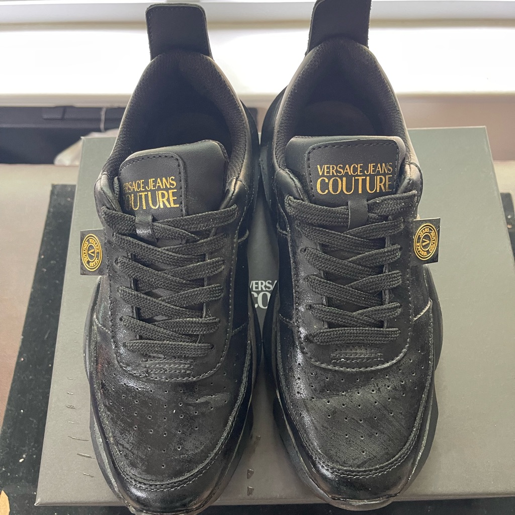 Versace Sneakers With Oversized Heel (Running Shoes)